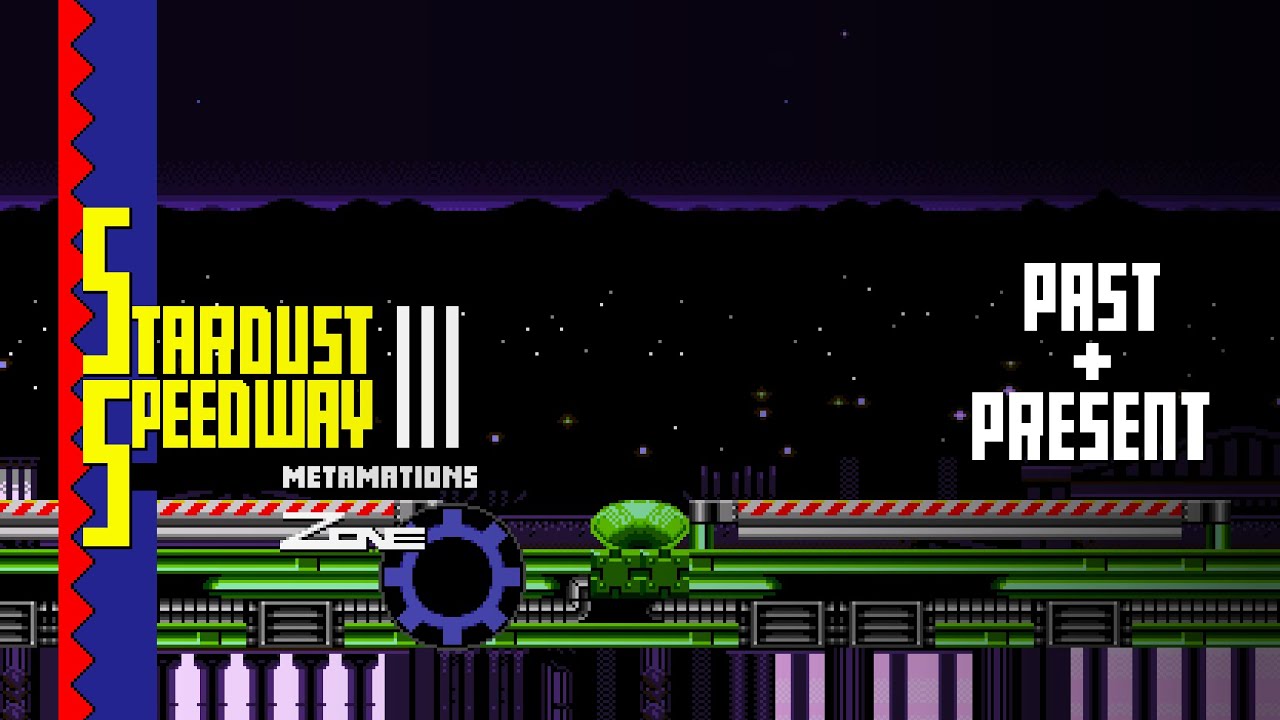 Sonic CD - Stardust Speedway Past and Present Combined