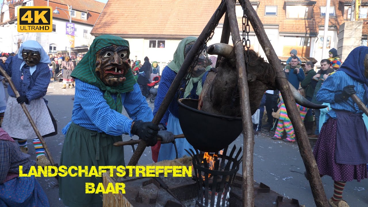 Fasnet Narrentreffen in Bad Dürrheim, Landschaftstreffen Baar Teil 4