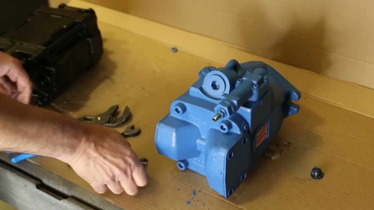 HydraBoost: How to Adjust Eaton Pump Pressure - Command Hydraulics