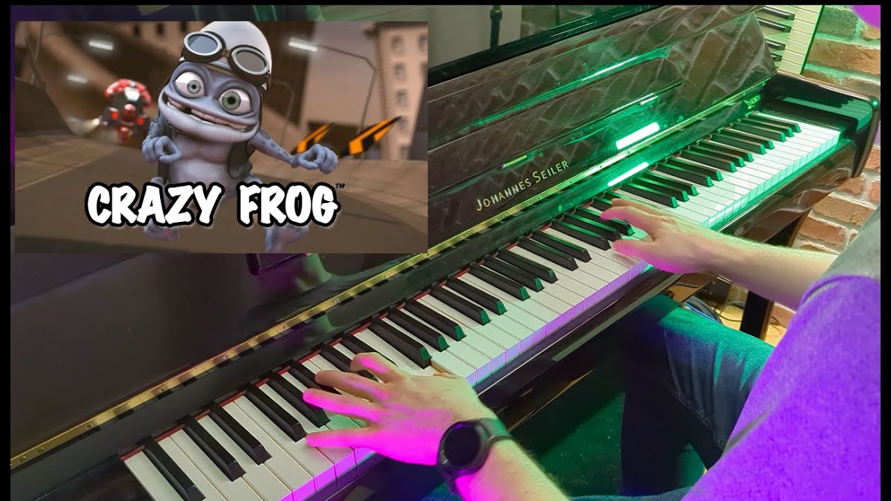 Alex F - Crazy Frog | Piano Cover