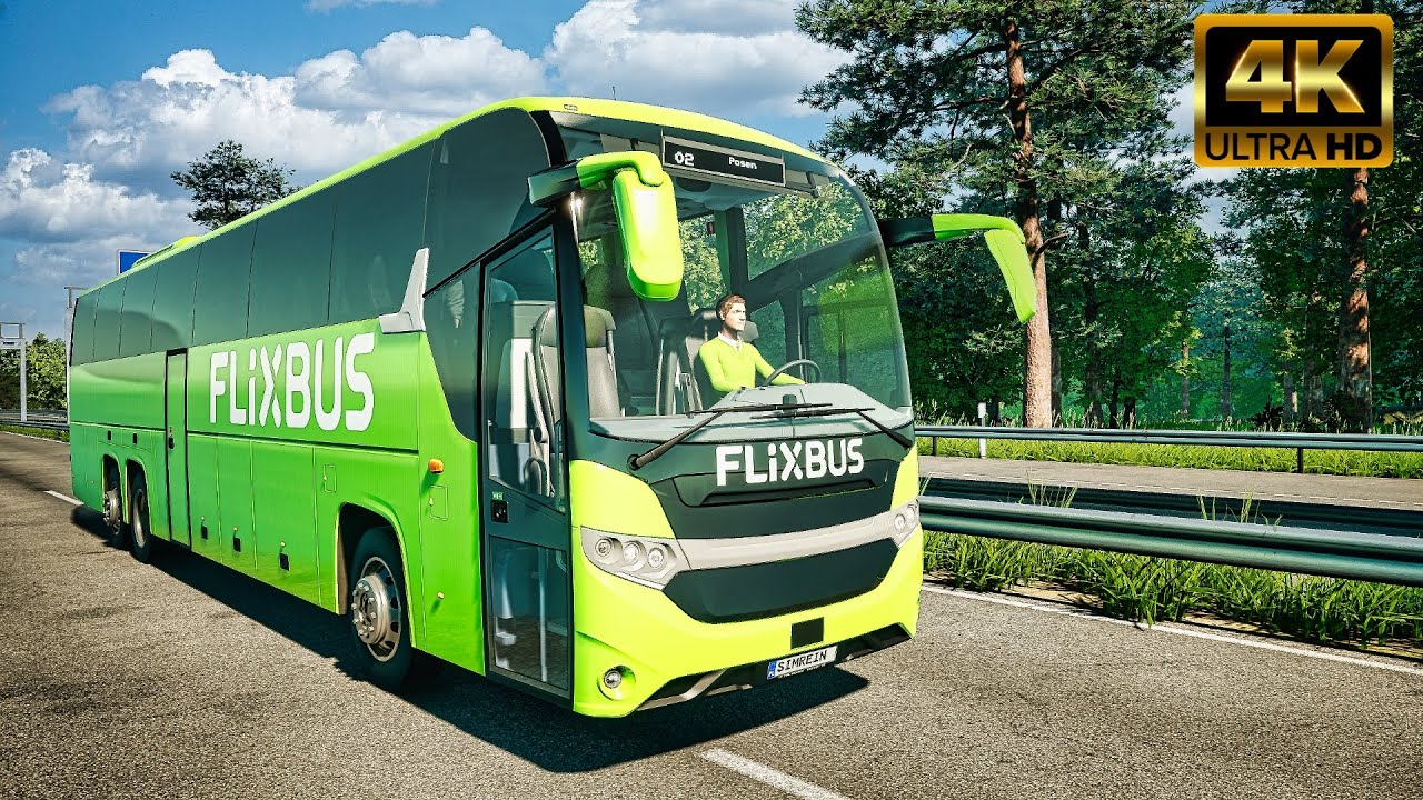 Fernbus Simulator - Scania Interlink HD | 4K Ultra HD |  GAMEPLAY !