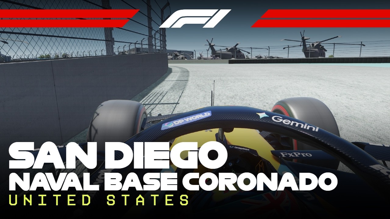 F1 2026 San Diego Naval Base Coronado | Oscar Piastri Onboard Lap