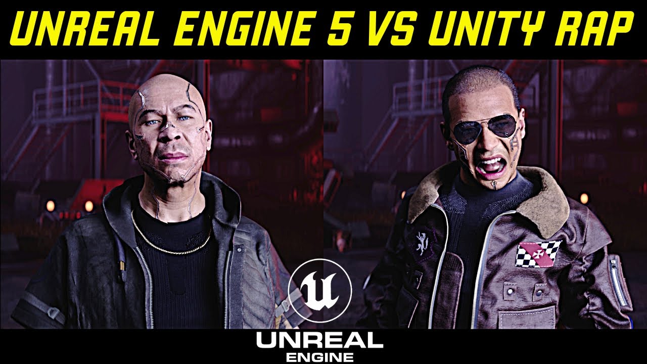 Unreal Engine 5 vs Unity Rap Battle