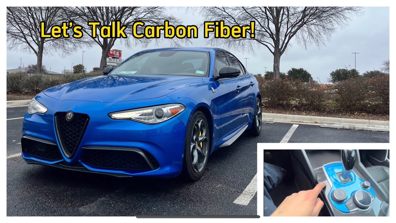 Alfa Romeo Giulia Carbon fiber package DIY edition. (guide to aftermarket carbon fiber)