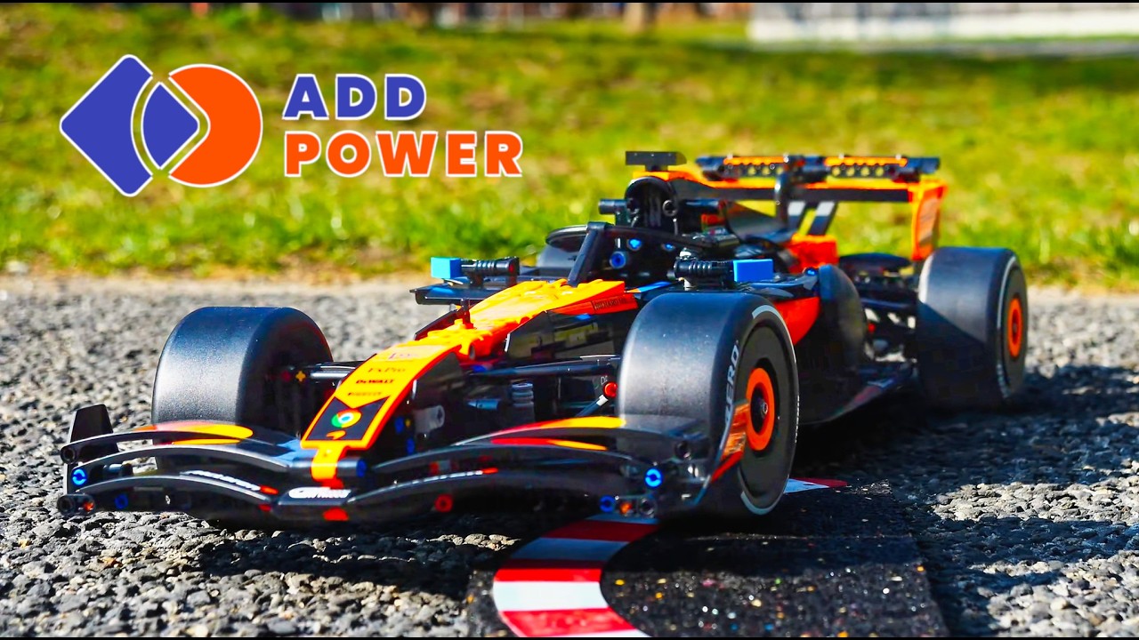 Speedbuild, AddPower Integration & Drive: LEGO® Technic McLaren MCL39 F1® 42228