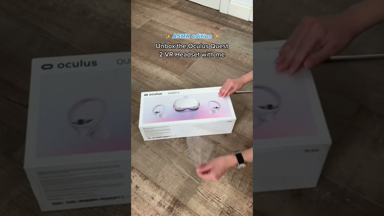 Oculus Quest 2 VR Headset ASMR Unboxing