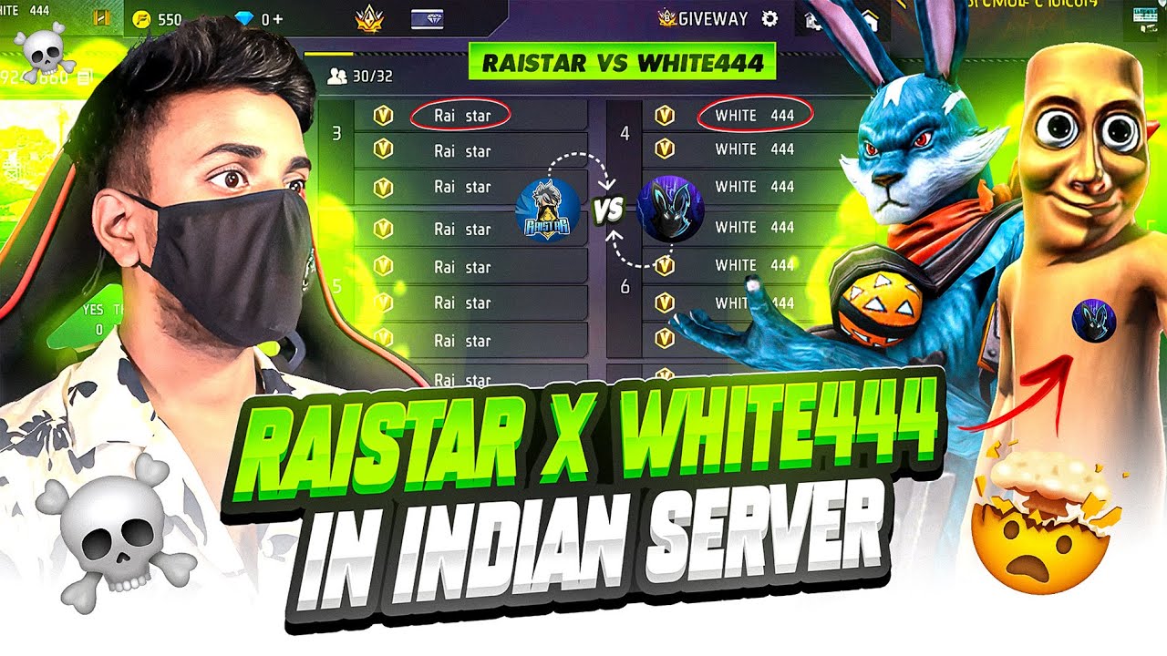 WHITE444 x RAISTAR vs 3 Streamers SHOCKED in BR-RANK😱 1v50 BIGGEST Challenge &ndash; Garena Free Fire