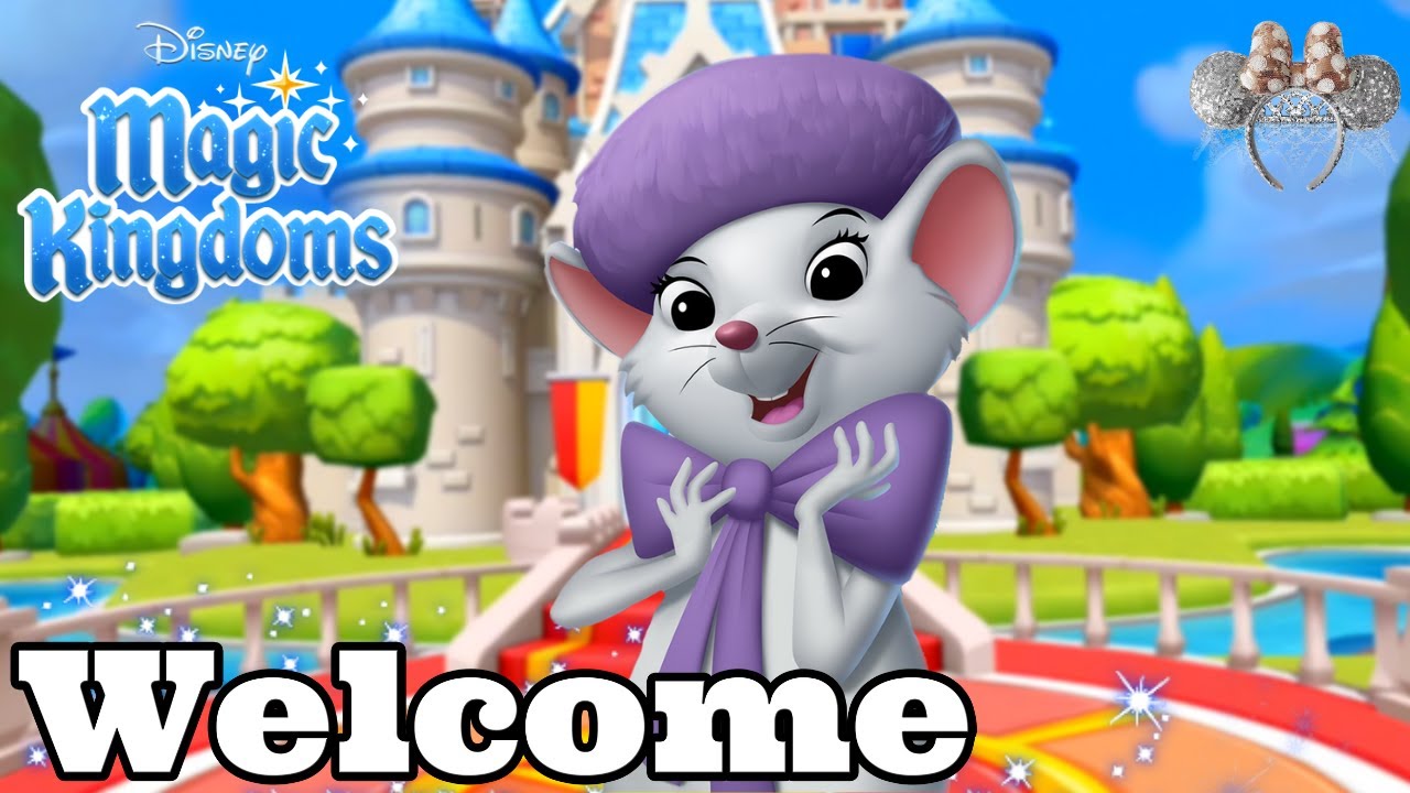 Welcome Miss Bianca! Disney Magic Kingdoms Rescuers! Kittyarris Livestream