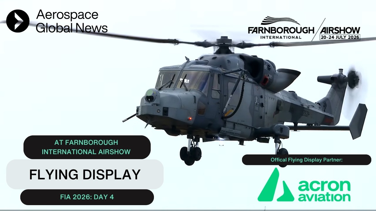 Farnborough International Airshow 2026: Flying Display Live Stream - Day 4