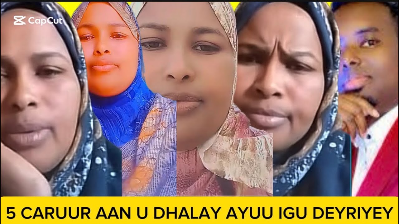 KIIS XANUUN BADAN 5 CARUUR AAN U DHALAY AYUU BAAHI IGU DEYRIYEY MAXKAMADA DAAHIR CALASOW