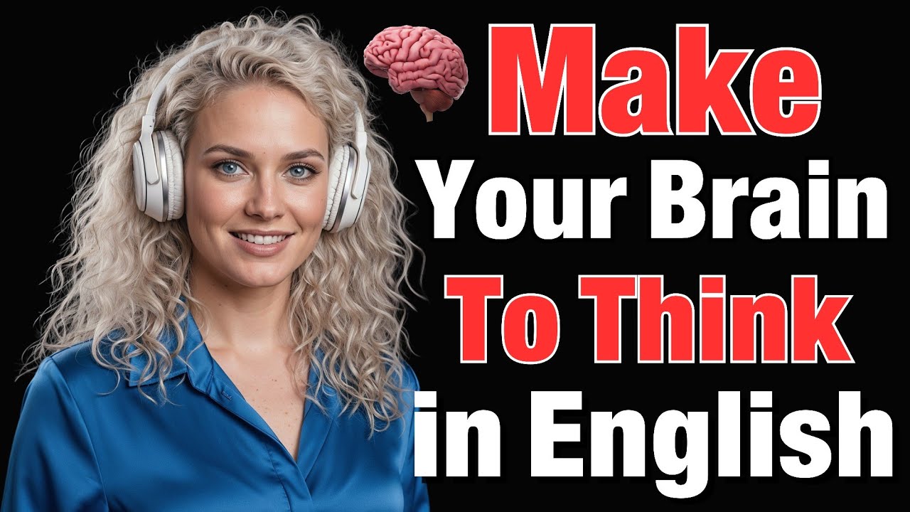 How To Make Your Brain To Think in English] Improve Your English Speaking |English Speaking Practice