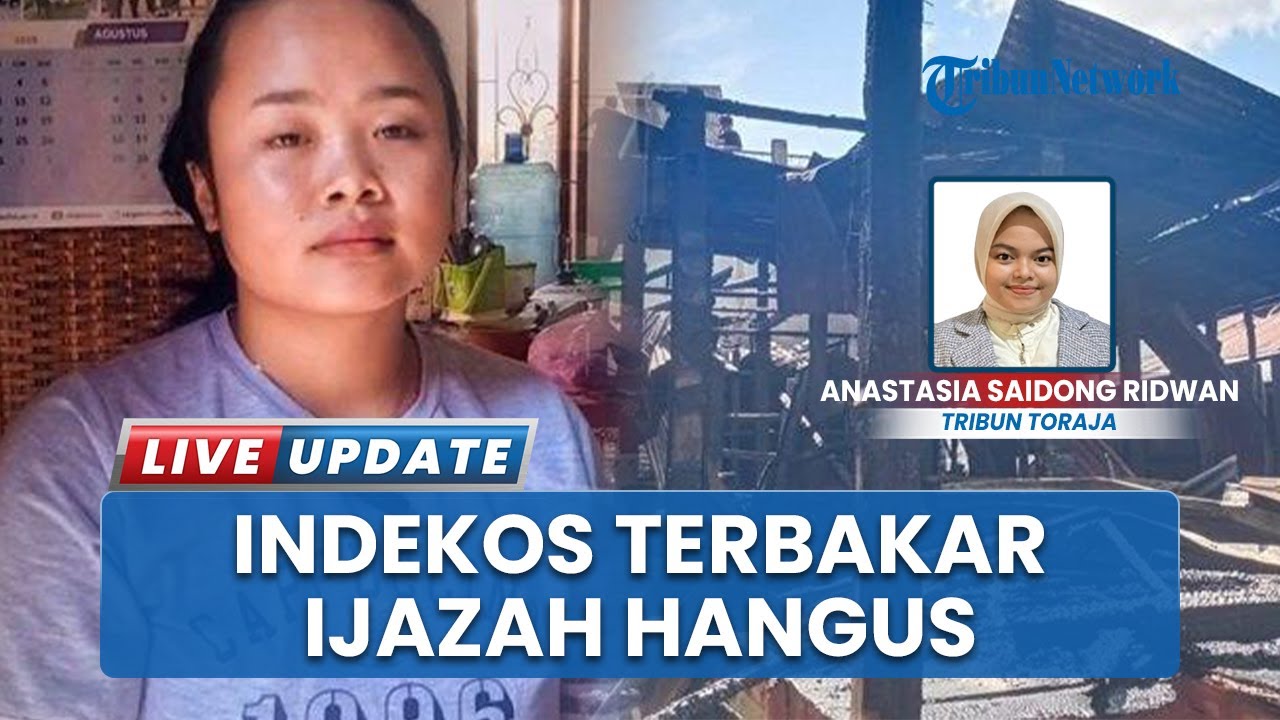 Kebakaran Landa Indekost Semi Permanen Milik Mama Tuti di Makale, Tana Toraja Kerugian Rp200 Juta