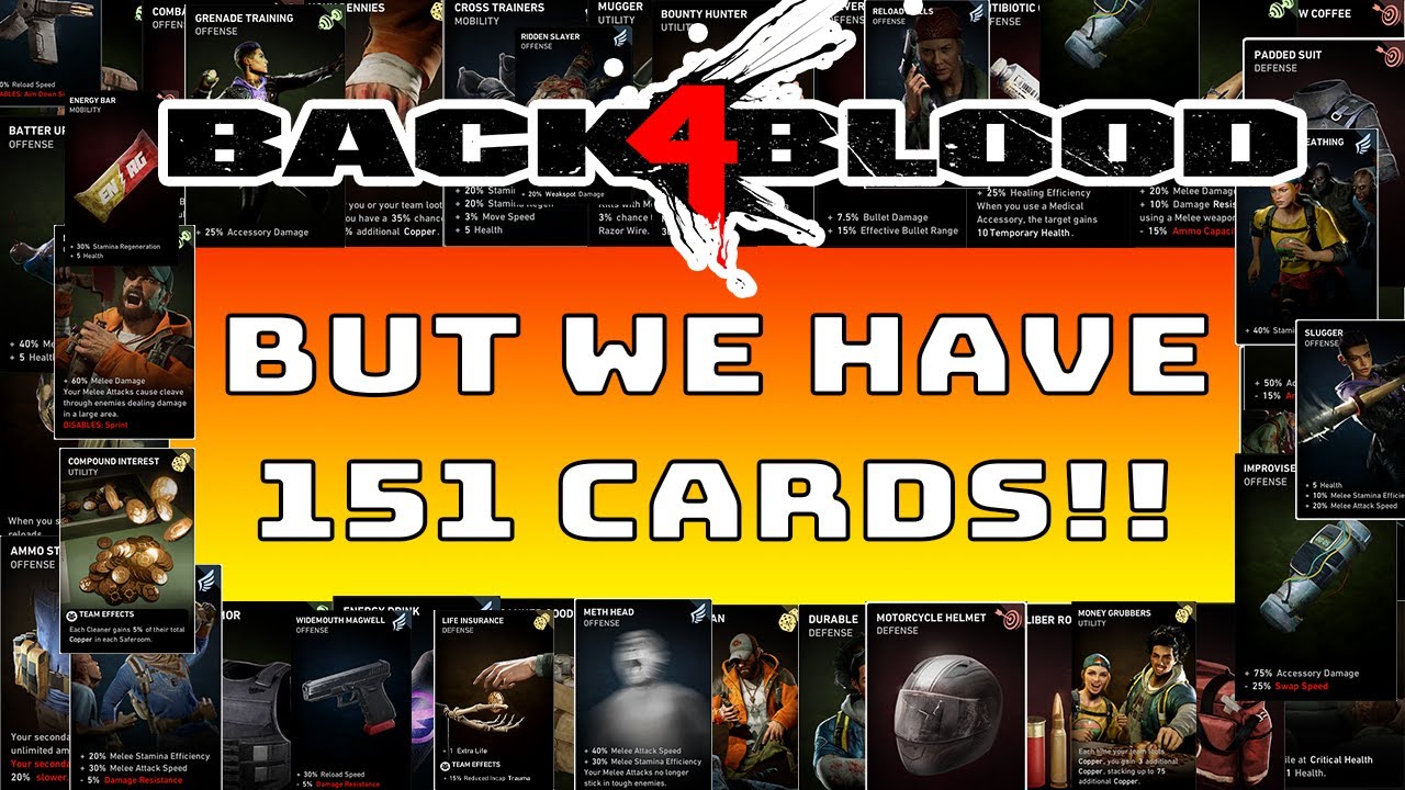 Back 4 Blood Mods - More Cards = More Fun