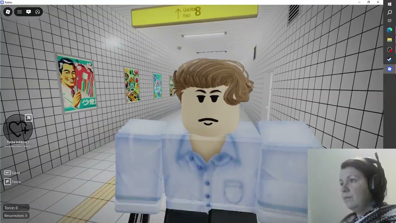 Finalmente provo Exit 8, ma è (semplificato) su Roblox