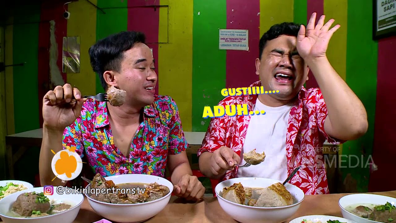 BIKIN LAPER - Makan Bakso Keluarga, Yang Super Gede Banget!  (22/2/20) PART1