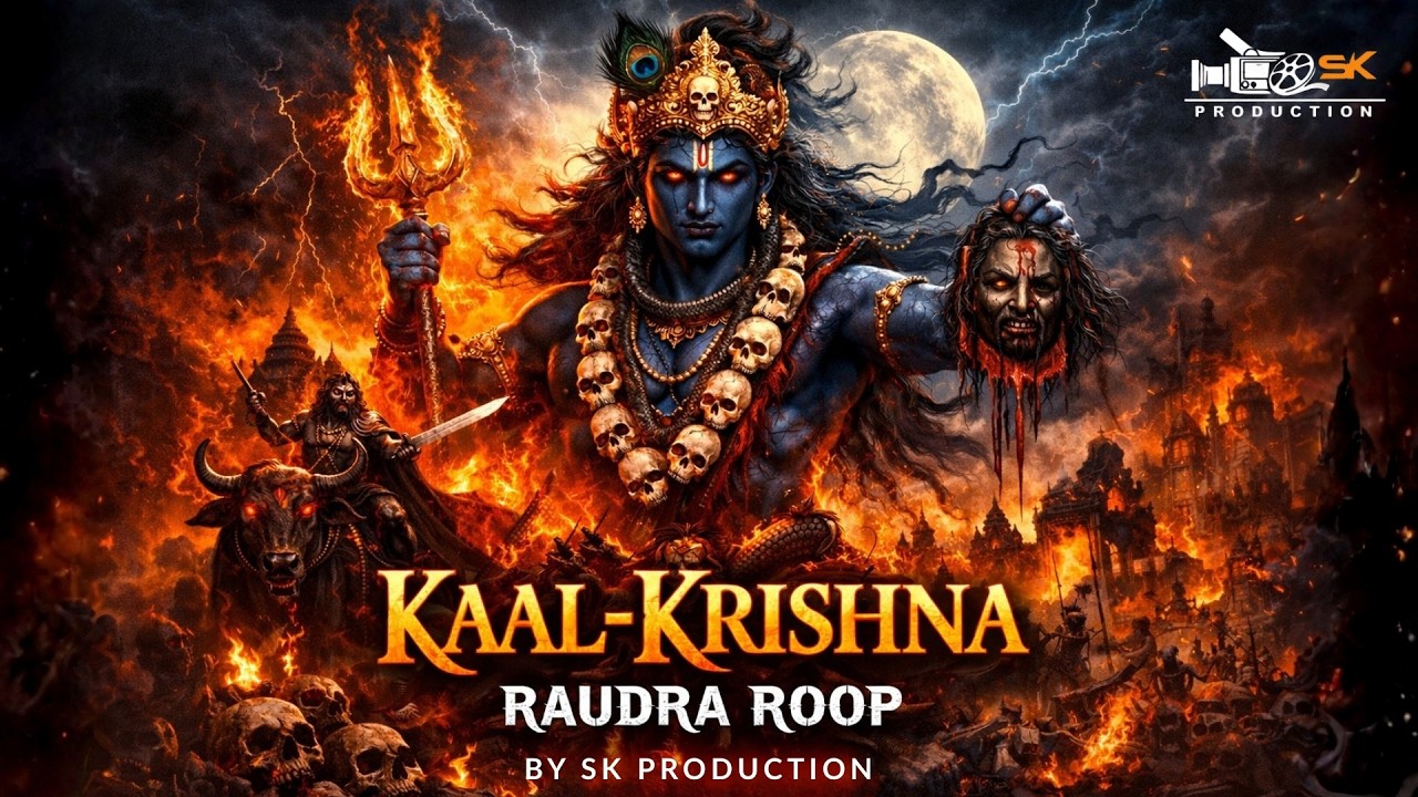 “KAAL-KRISHNA | Raudra Roop (Official Devotional Track)” | By SK PRODUCTION