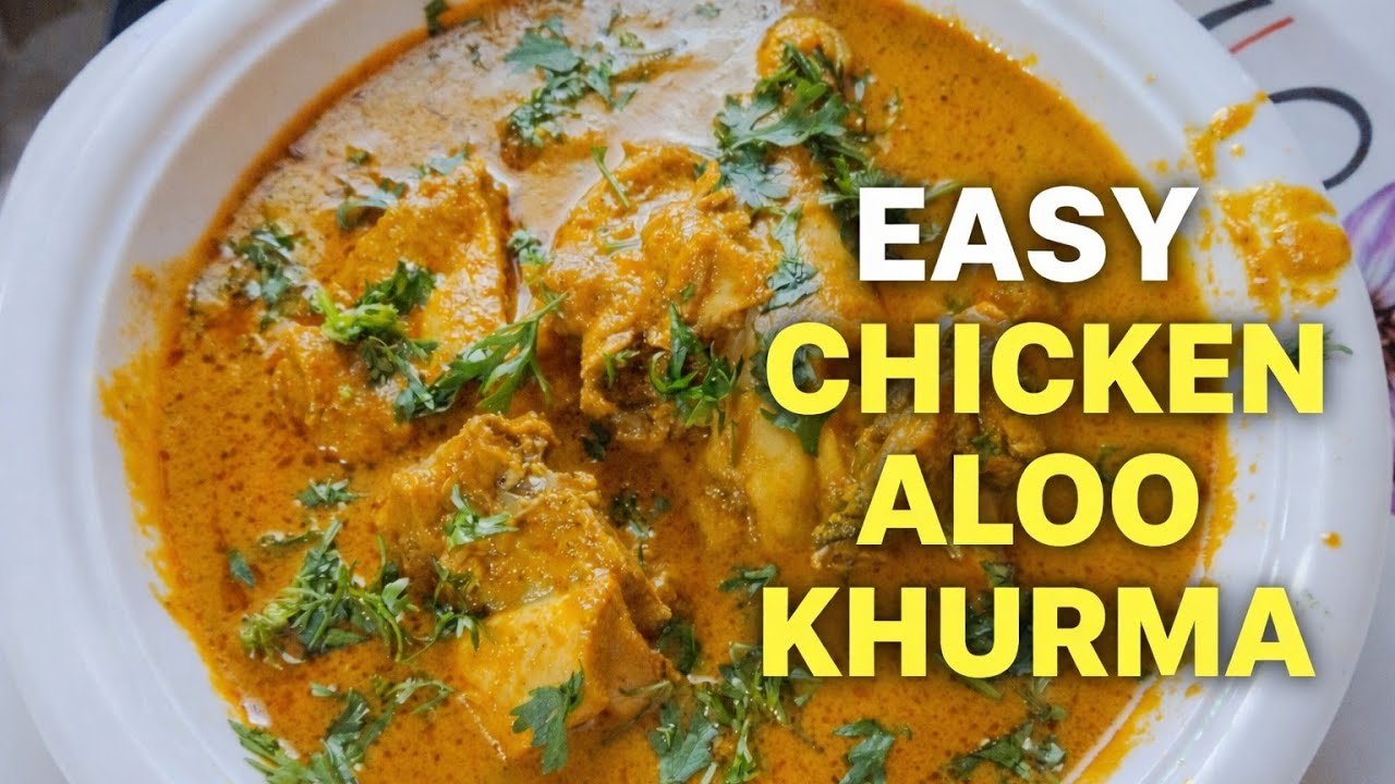 Easy  Banglore style Chicken Aloo Khurma Recipe | Chicken Aloo Curry | Simple Chicken Salan