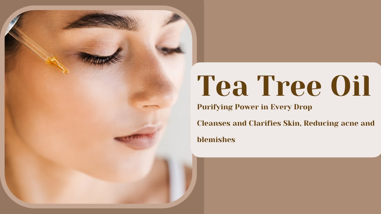Tea Tree Oil For Acne Blemishes, Hair, & Nails 