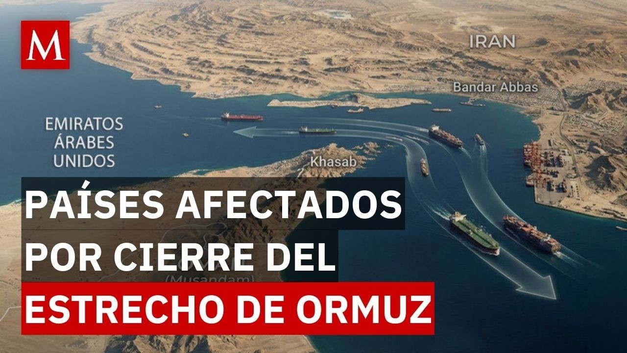 Cierre del Estrecho de Ormuz podr&iacute;a afectar a estos pa&iacute;ses: &iquest;M&eacute;xico est&aacute; en la lista?