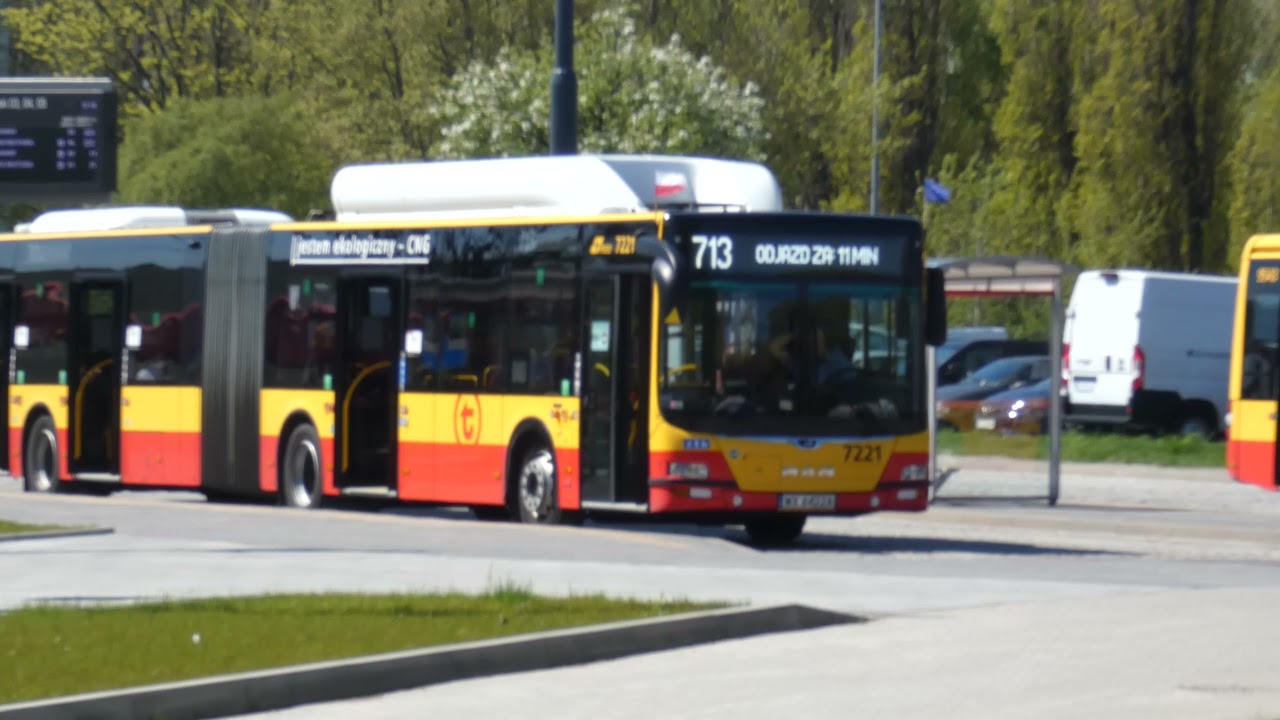 Autobusy i Tramwaje Warszawskie 09-05-2021r (Mix okolice  , Pętla Cm Wolski ) 4K