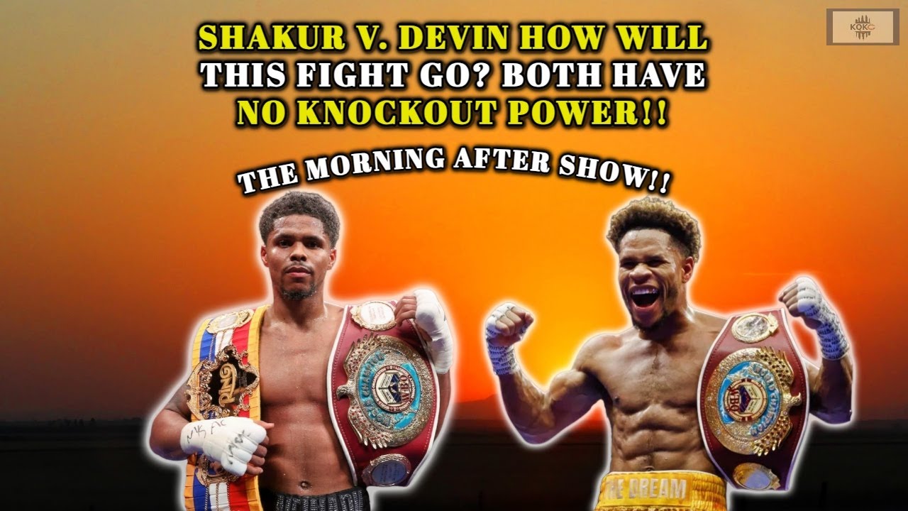 THE MORNING AFTER SHOW:  KQ AND KO BRINGING YOU THE HOTTEST TOPICS IN THE SPORT OF BOXING.