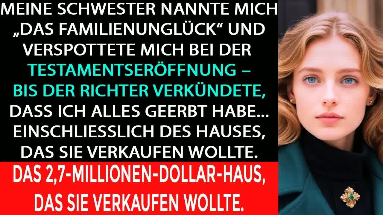Sie verspottete mich beim Testament – dann erbte ich das 2,7 Millionen Dollar Haus vor ihren Aug