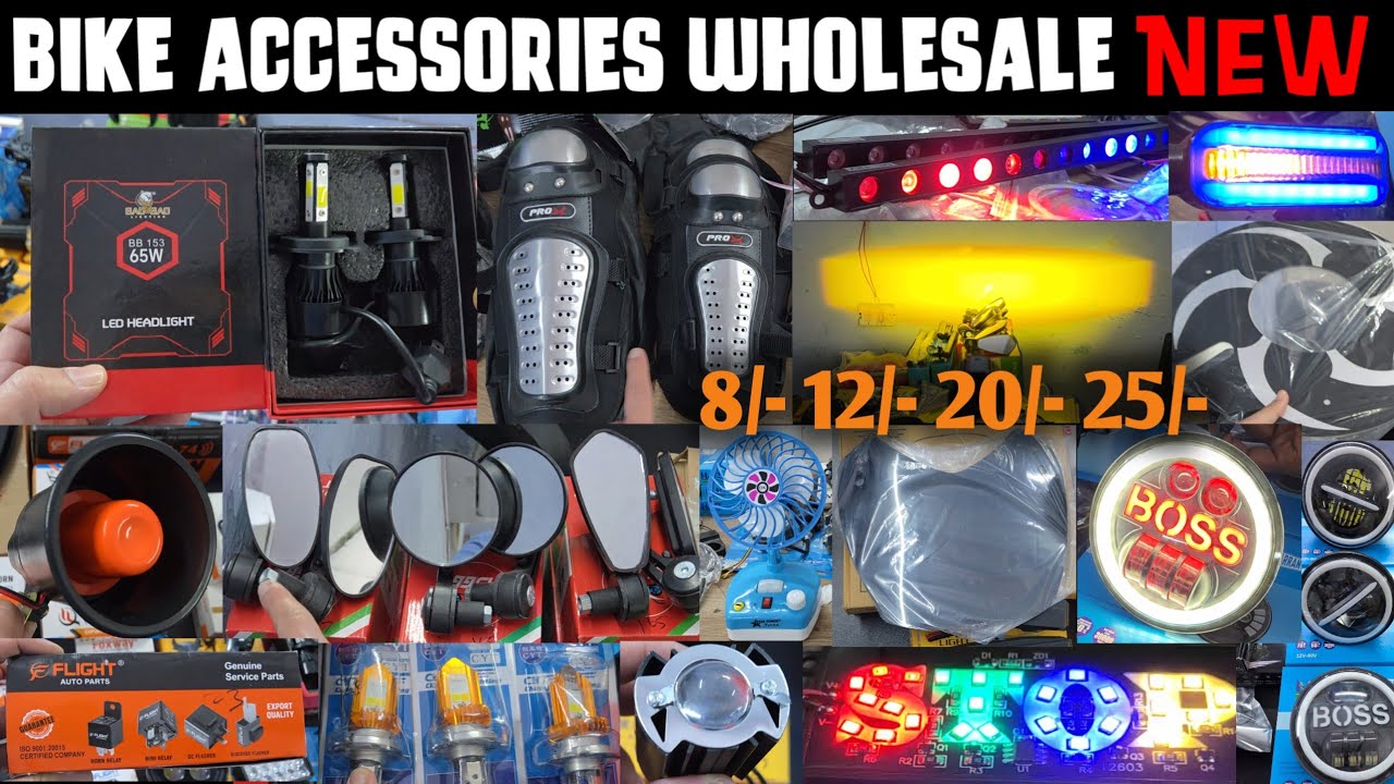 Bike Accessories Wholesale NEW 🎉✨️ Pan India Delivery 🇮🇳 Led,Foglight,Indicators #bikeaccessories