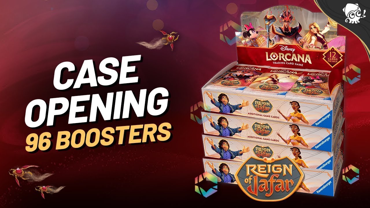 Disney Lorcana REIGN OF JAFAR BOOSTER BOX Opening