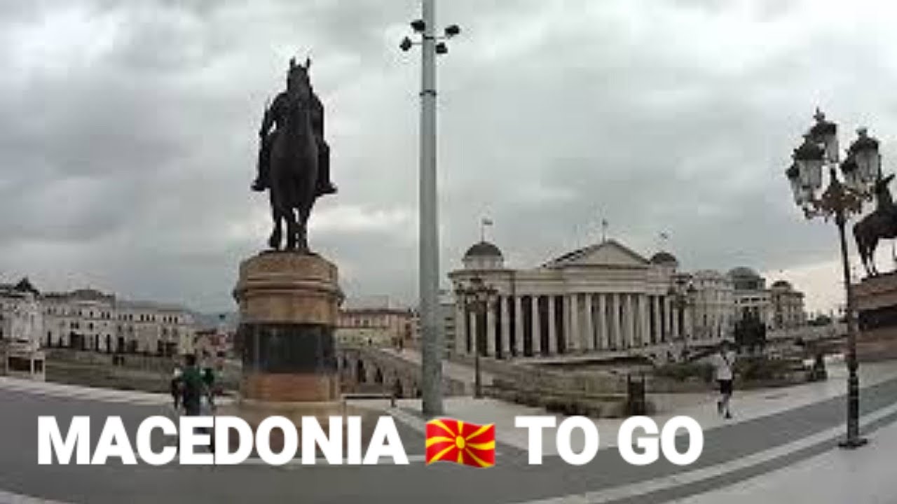 SKOPJE 🇲🇰 E01: Macedonia Square