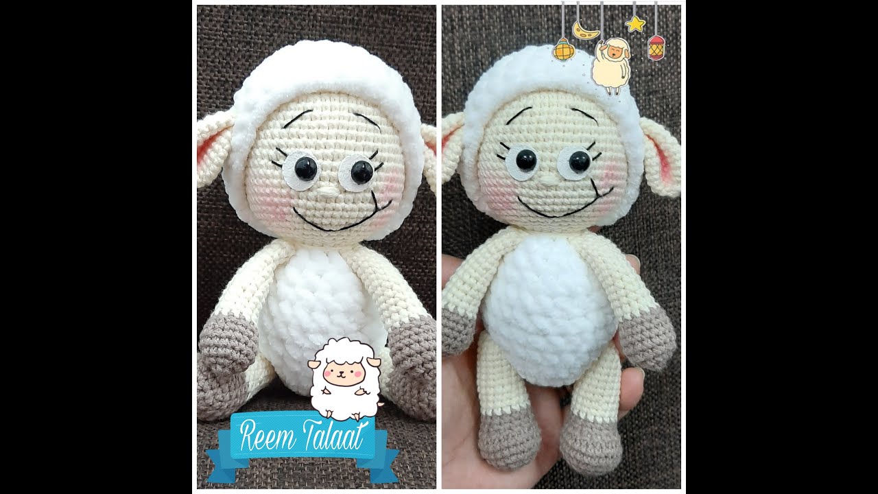 #خروف_العيد_اميجرومى❤🐏ج١ Amigurumi_sheep#