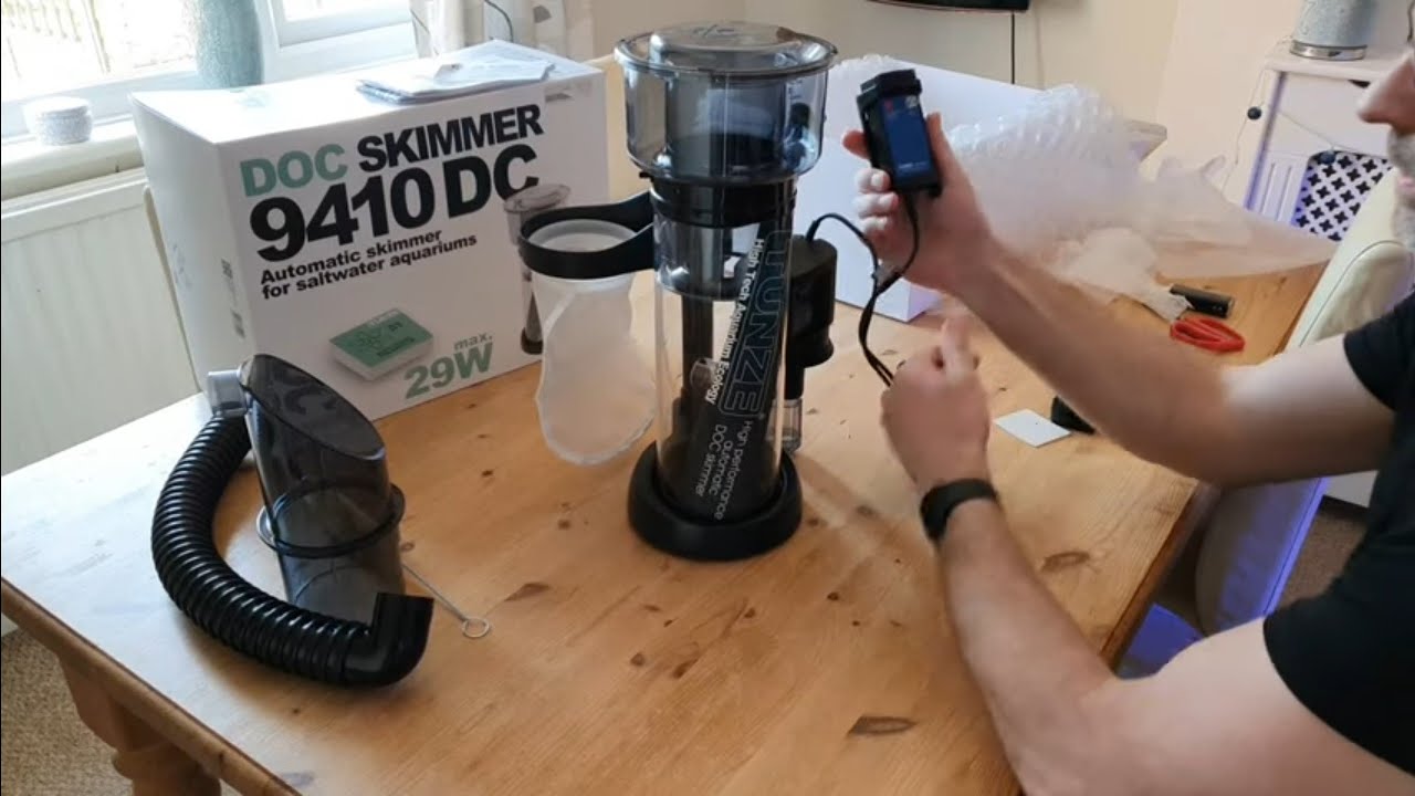 TUNZE 9410 DC Skimmer. OMG! WOW What a skimmer!!!!