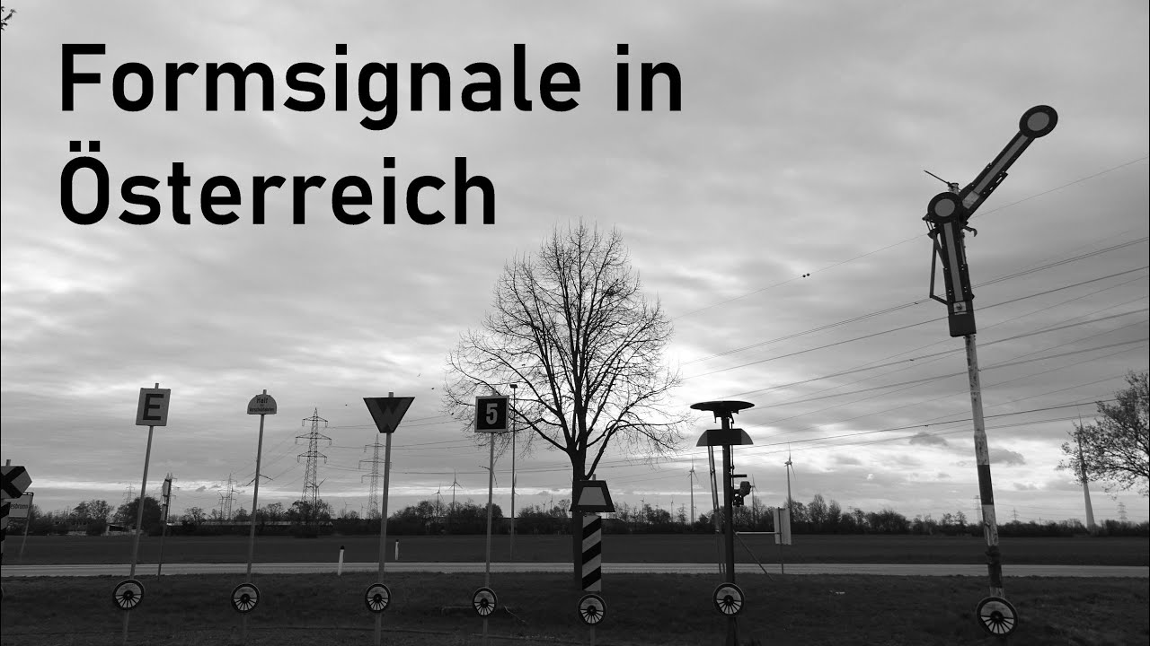 Bahn-Formsignale in Österreich