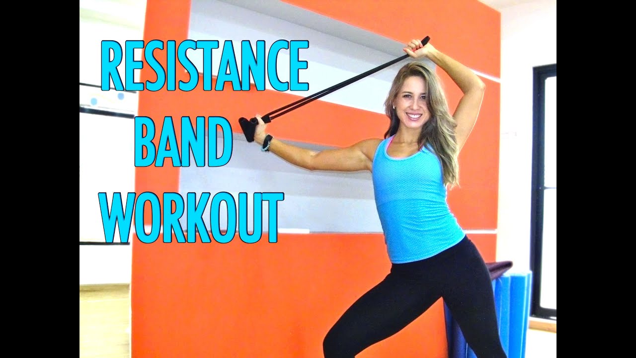 Resistance Band Toning Exercises: Legs & Shoulders
