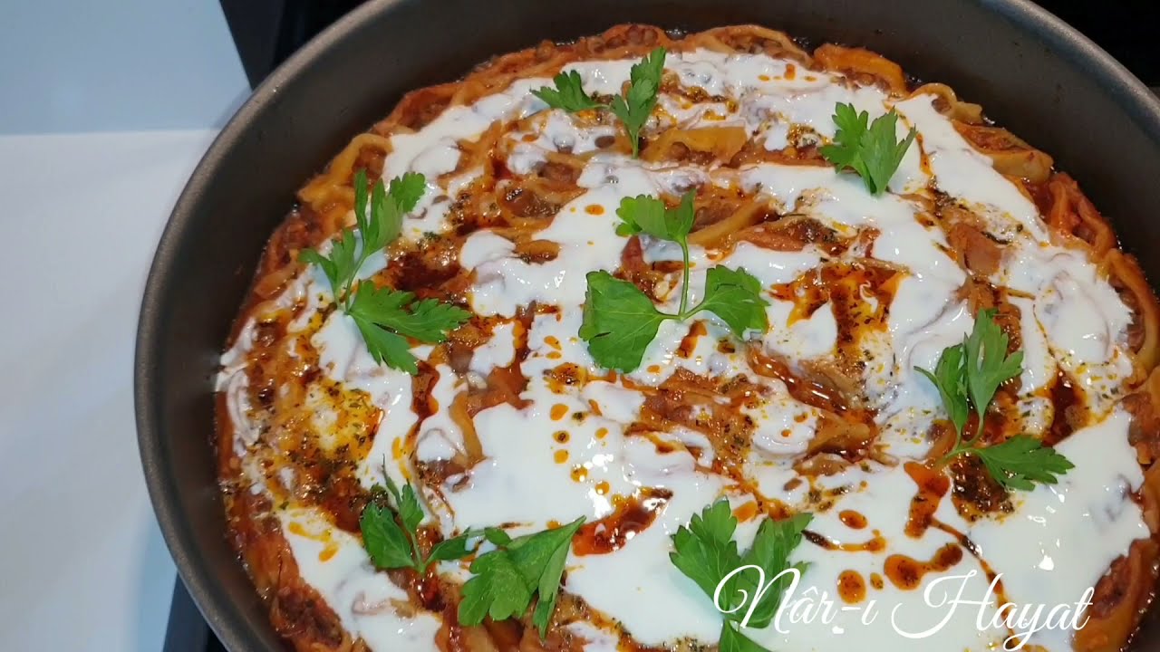 Sini (tepsi) Mantısı Tarifi (Kütahya Usulü)Mercimekli Sini Mantısı ( en kolayı)