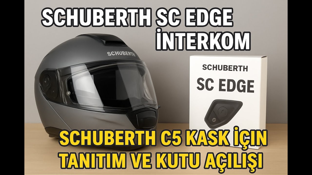 Schuberth SC Edge İnterkom | Tanıtım ve Kutu Açılışı