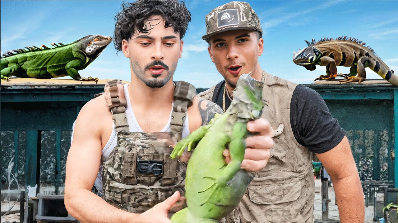 Я отправился ловить игуан во Флориду..