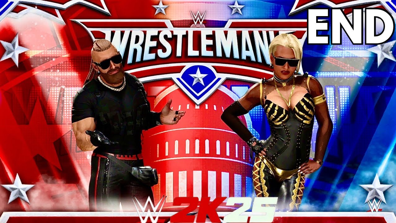 WWE 2K25 MyRISE - Wrestlemania | THE END