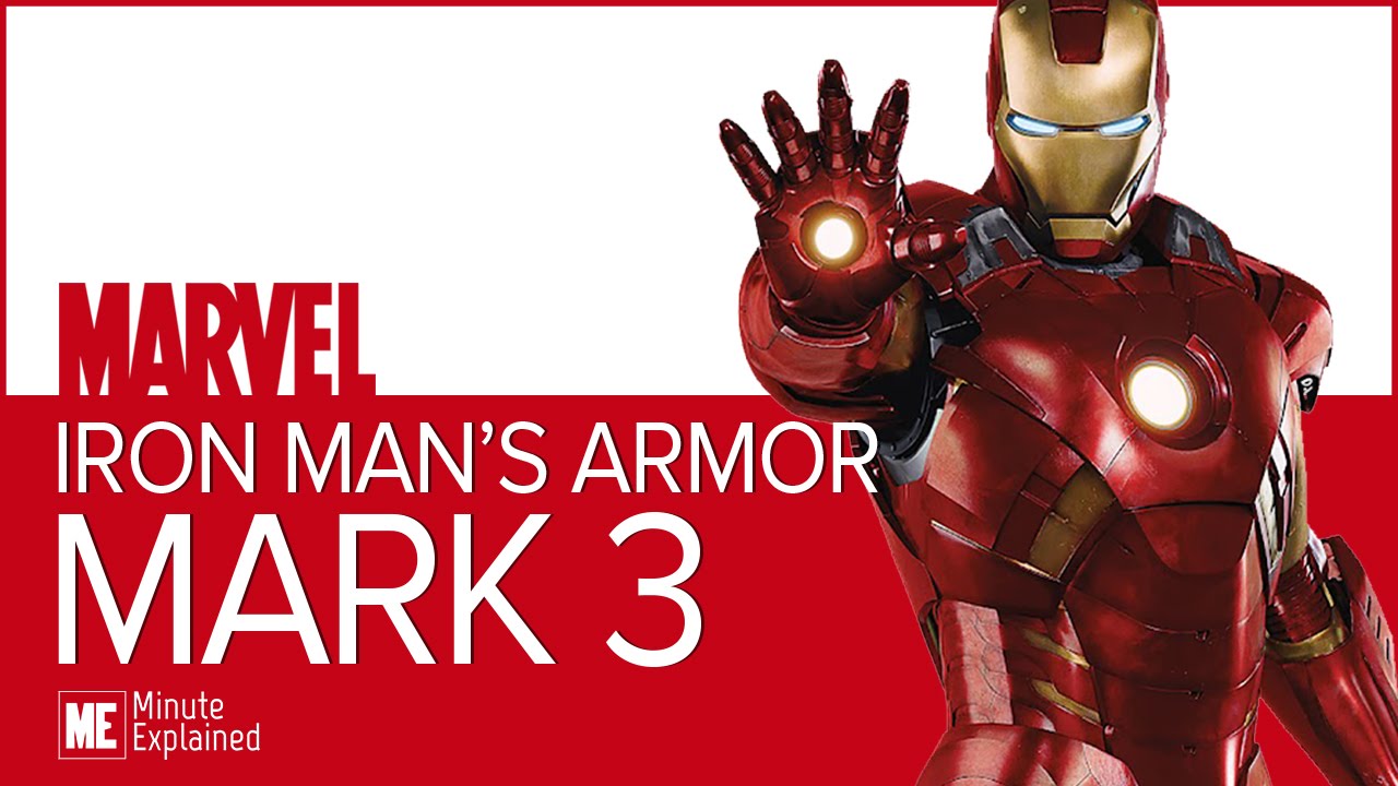 Iron Man's MARK 3 ARMOR Explained | The first to be red and gold! (MCU)