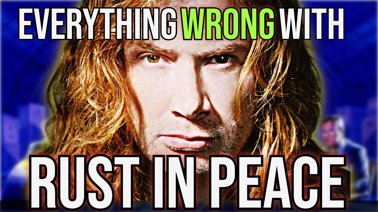 18 ошибок в альбоме Megadeth «Rust in Peace», которые вы НИКОГДА не замечали!