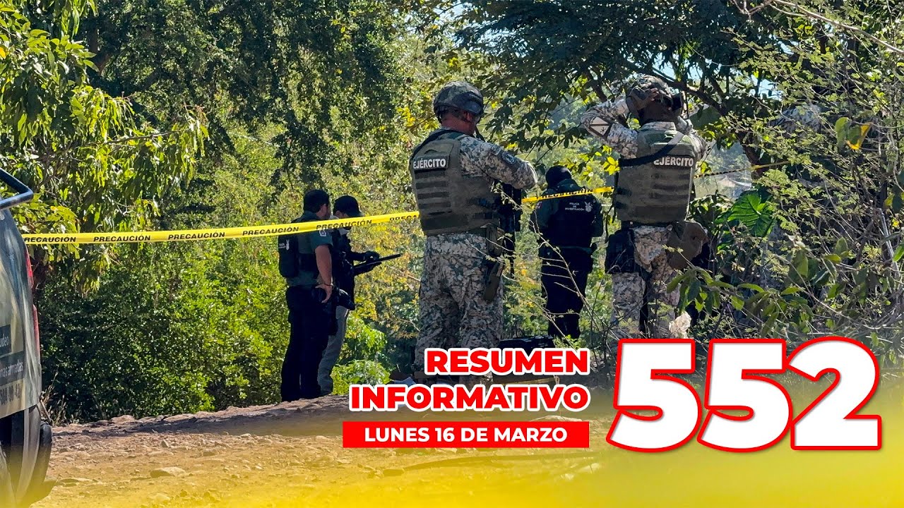 🔴 #envivo DÍA 552: RESUMEN INFORMATIVO LUNES 16 DE MARZO