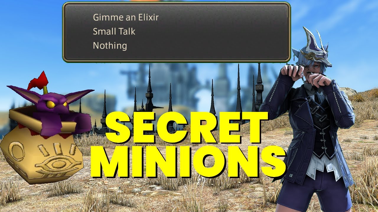 27 Minions You Might've Missed! | FFXIV