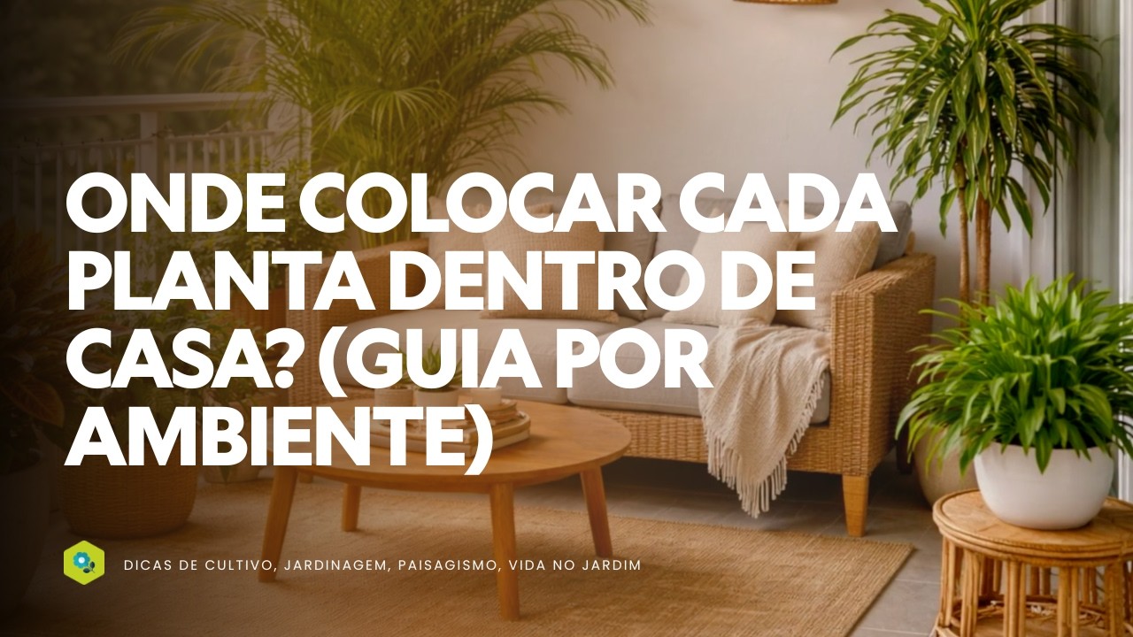 ONDE COLOCAR CADA PLANTA DENTRO DE CASA? GUIA POR AMBIENTE
