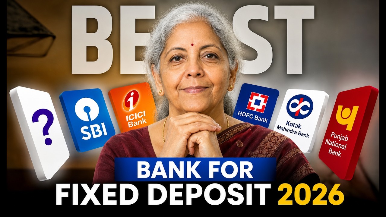 🏦 Best Bank for FD in India 2026 | Highest FD Interest Rates Compared | Top Fixed Deposit Schemes 💰
