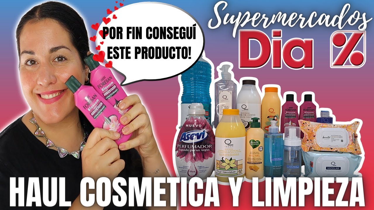 HAUL SUPERMERCADOS DIA🔴COMPRO PRODUCTO VIRAL MENOS DE 2€!COSMETICA Y LIMPIEZA