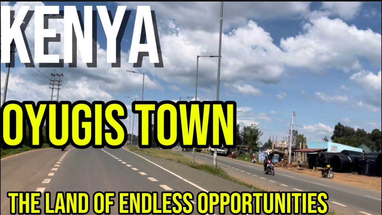 TRAVERSING OYUGIS TOWN IN KENYA|| THE LAND OF GREAT POTENTIAL ​@kenyacitizentv #trending ​⁠