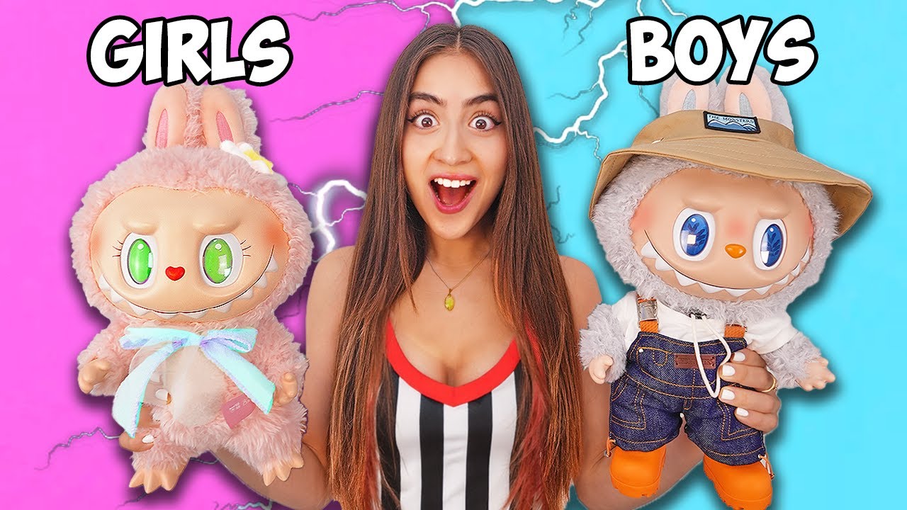 LABUBU Girls Vs Boys challenge!