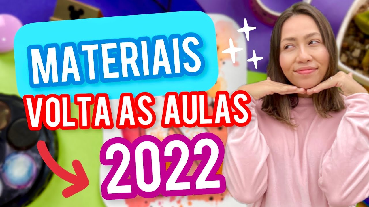 MEU MATERIAL ESCOLAR! Super Kit Completo de Volta as Aulas 2022 | Karol Stefanini