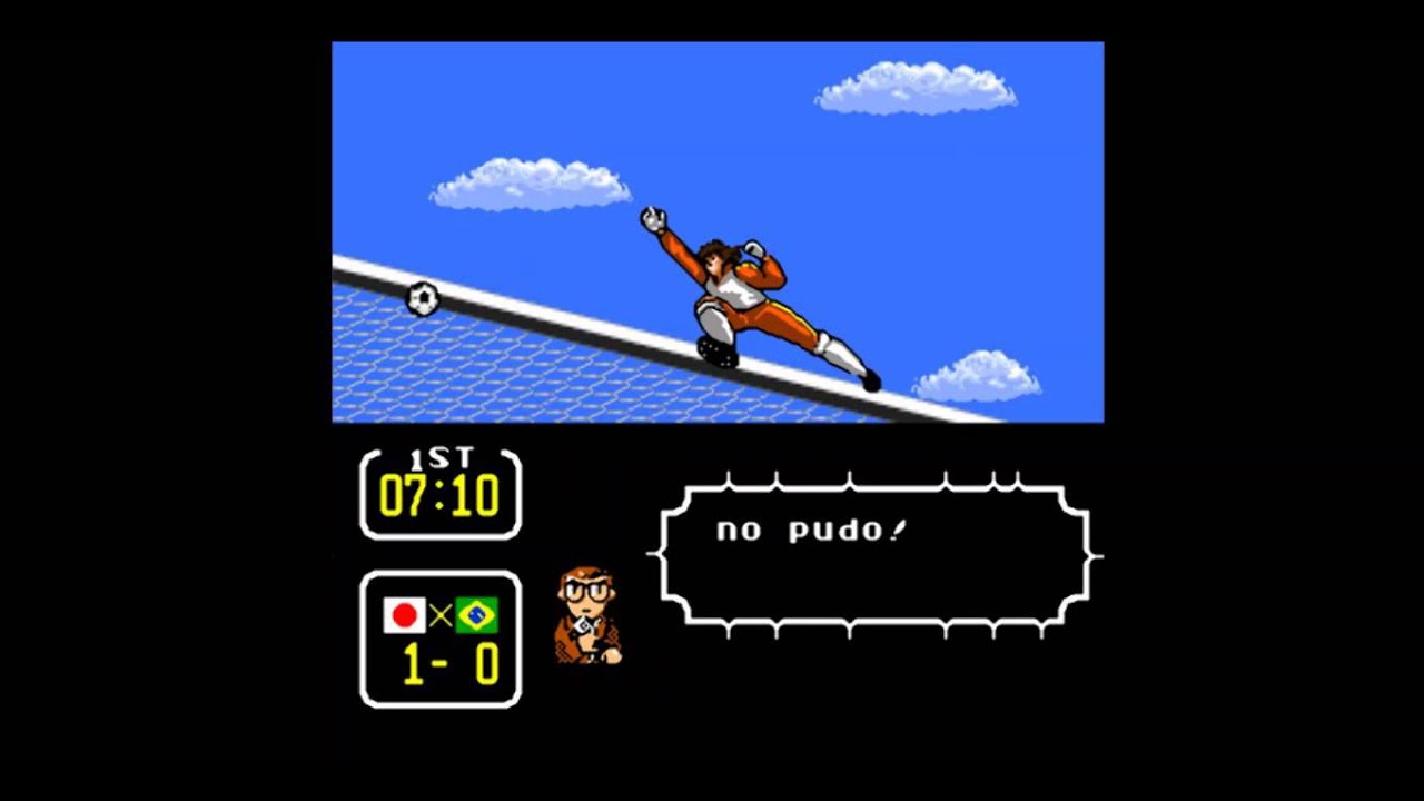 Captain Tsubasa 3 Super Famicom  - Partido 20: Japón vs Brasil