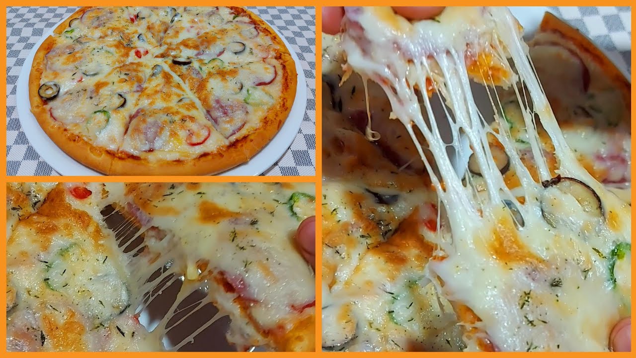 بيتزا المحلات 🍕 بكل أسرارها 👌 هتبقي محترفه في عمايل البيتزا 😎 بمكونات كلها في البيت 😉