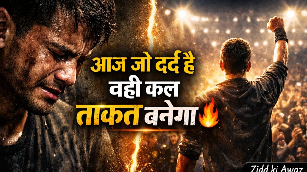 Aaj Jo Dard Hai Wahi Kal Taqat Banega 🔥 | Reality of Success | Motivational Video